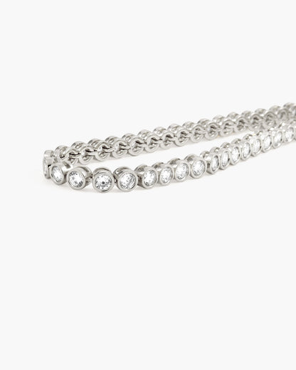 Tennis Bracelet in Silver