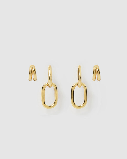 Ultimate Duo Earring Stack - Gold
