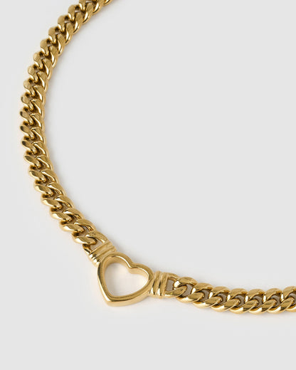 Valentine Necklace - Gold