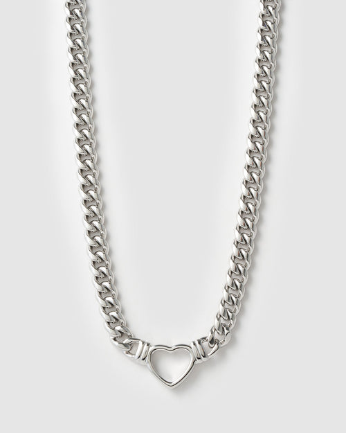 Valentine Necklace - Silver