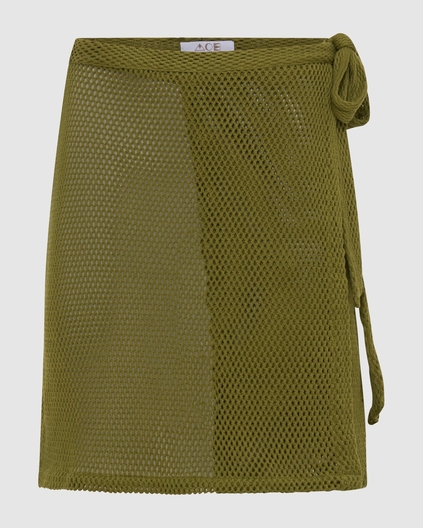 Verona Mini Wrap Skirt - Pistachio
