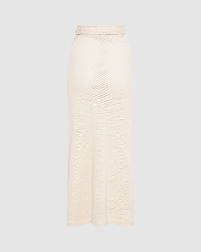 Verona Wrap Skirt - Coconut