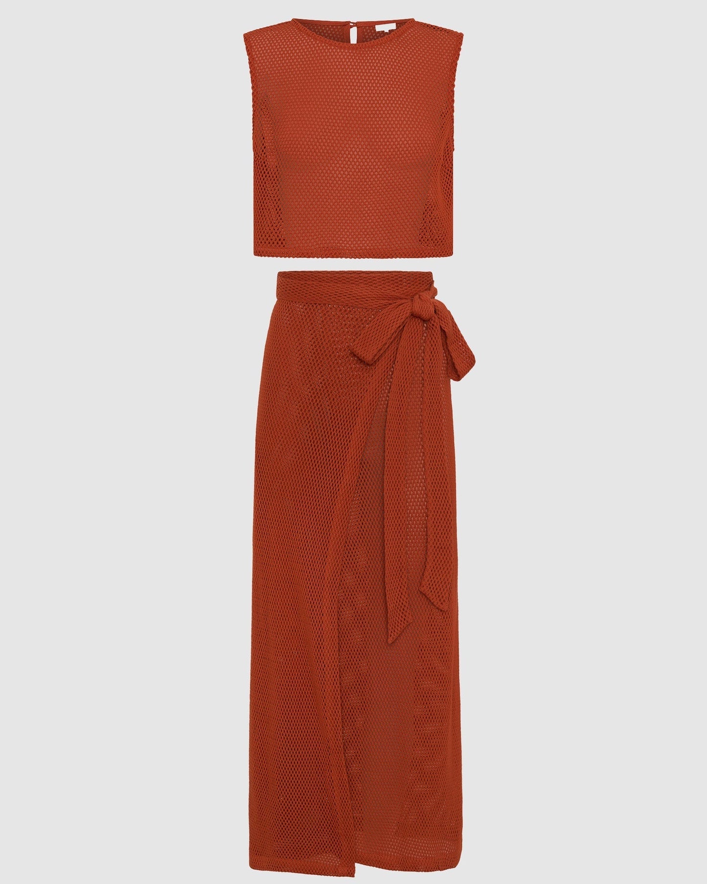 Verona Skirt Set - Apricot
