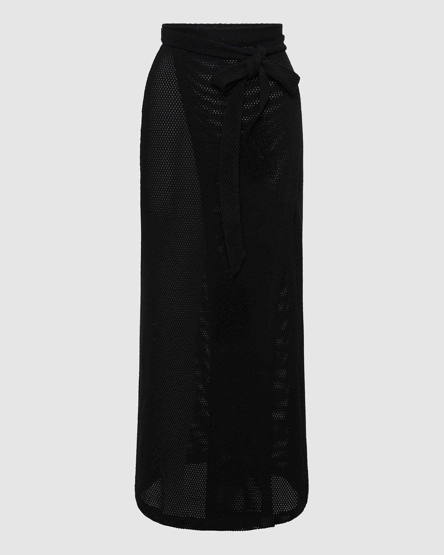 Verona Wrap Skirt - Liquorice