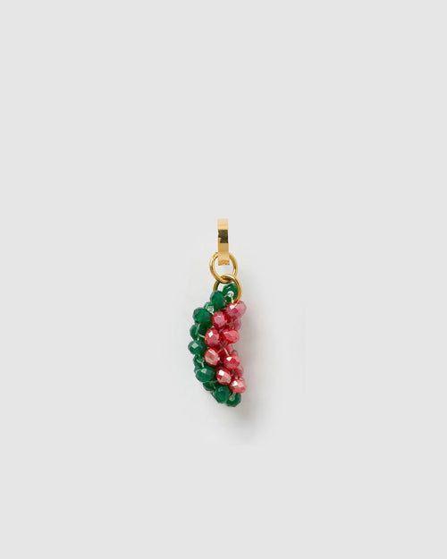 Watermelon Beaded Charm
