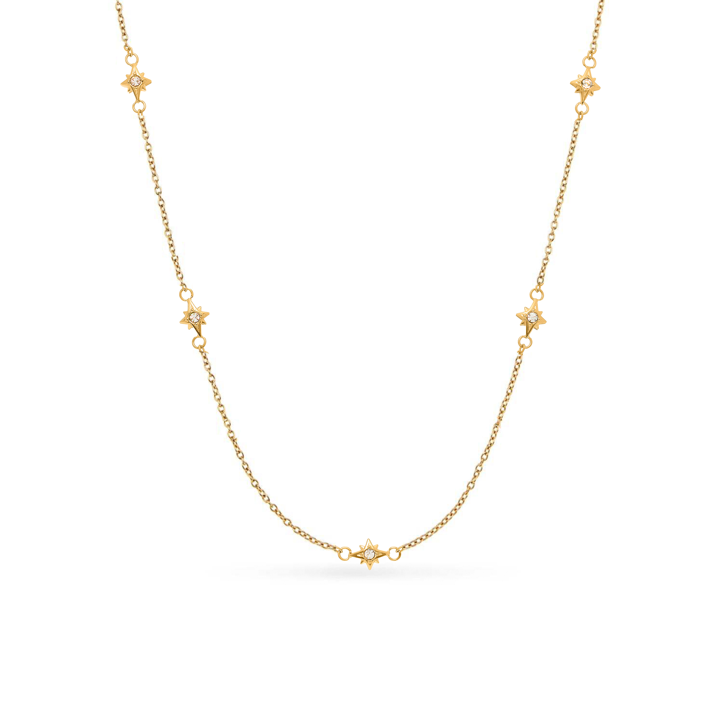 Written In The Stars Locket Necklace (Gold)