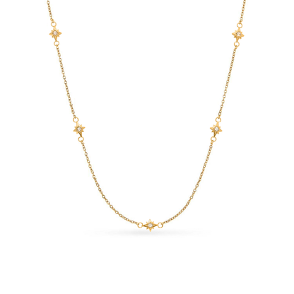Written In The Stars Locket Necklace (Gold)