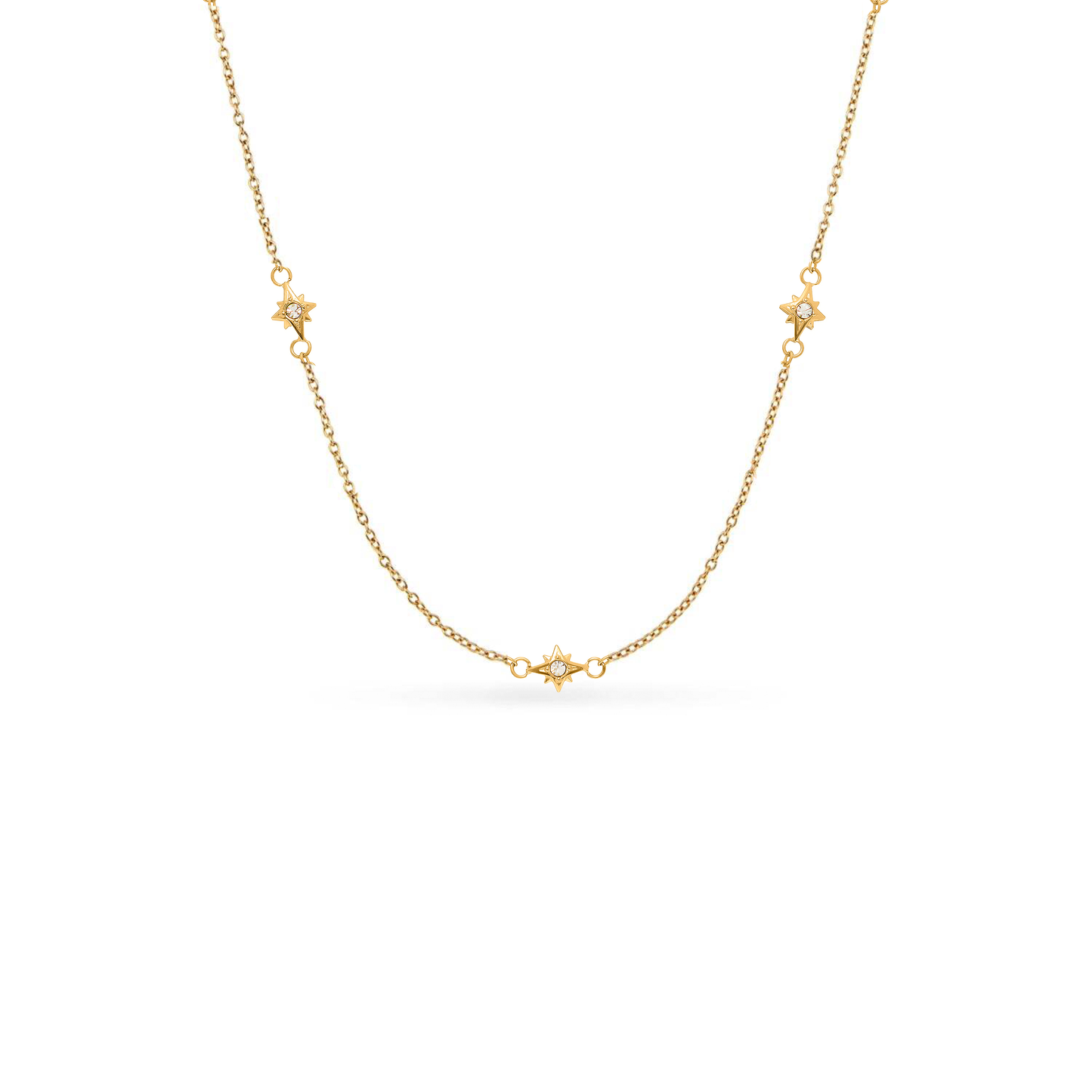 Written In The Stars Locket Necklace (Gold)