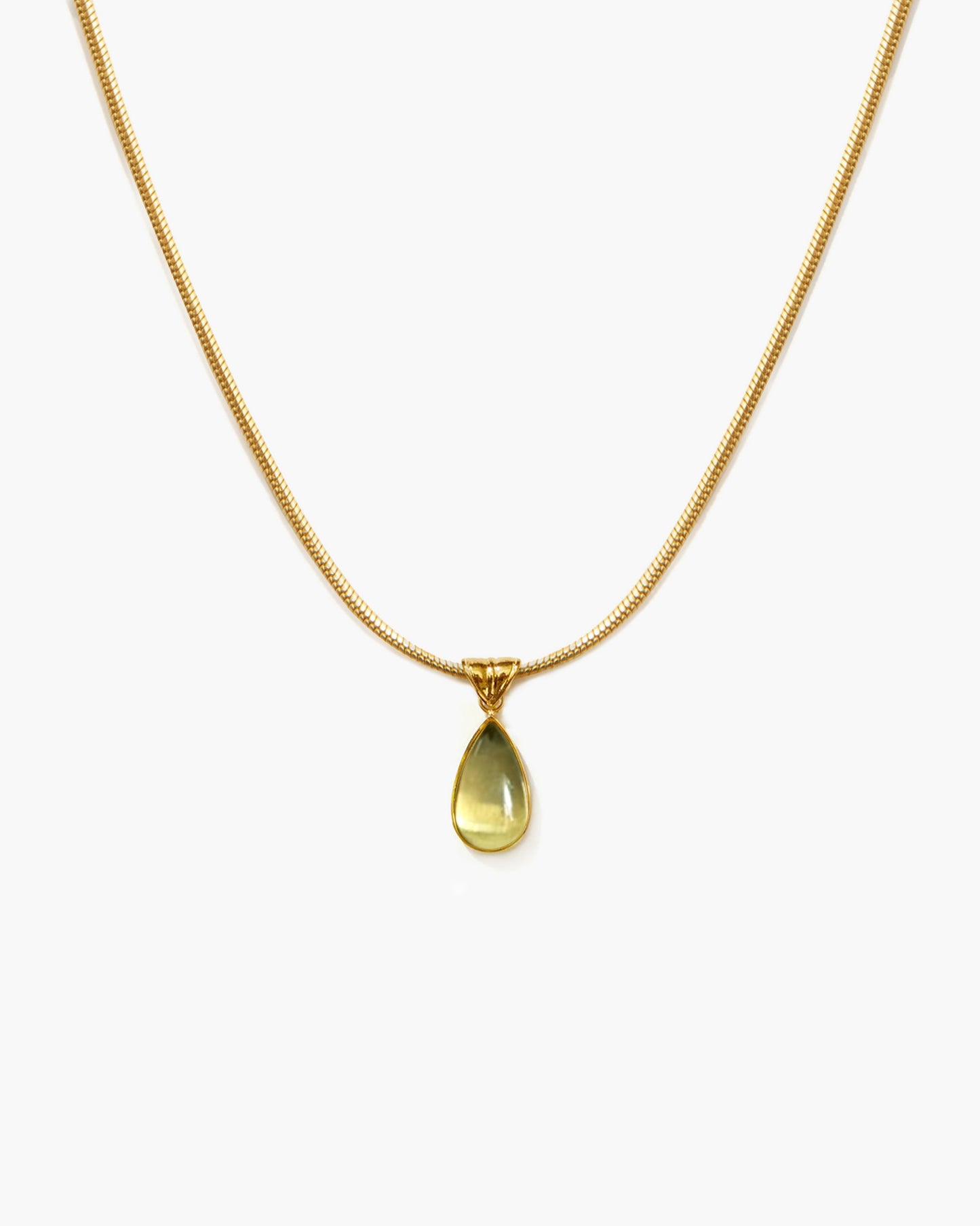 Waterdrop Necklace in Marine Blue