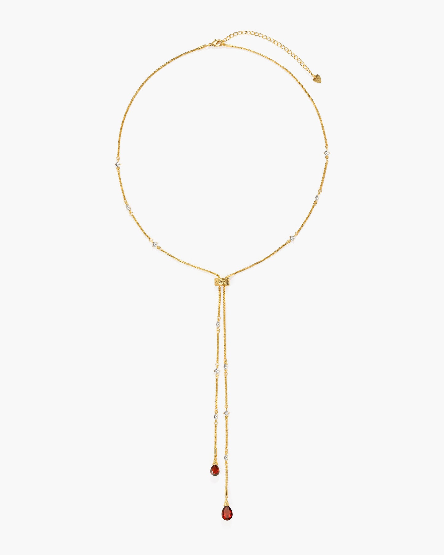 Inès Slider Lariat Necklace