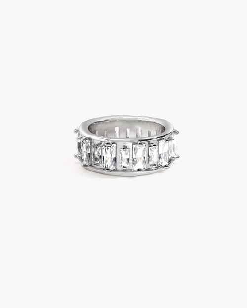 Silver Strass Me in Ring