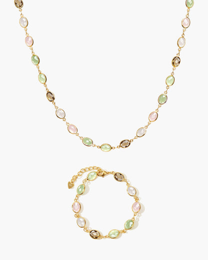 Whimsical Romance Stone Bracelet