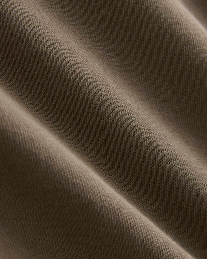Oversized Midweight Tee | Deep Taupe