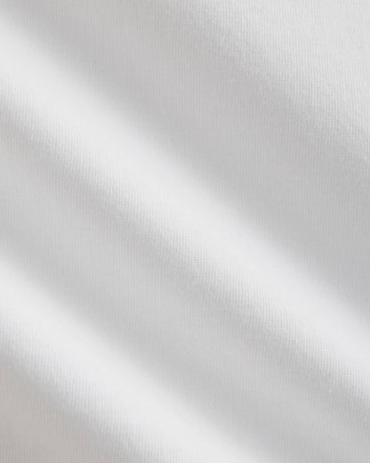 Slouchy Turtleneck In Essential Cotton | White