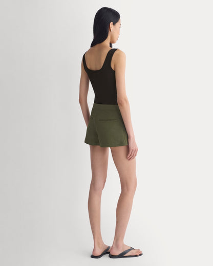 Mini Tailored Short | Olive Night