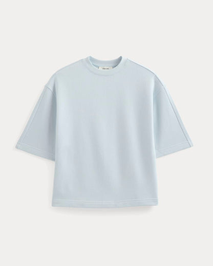 Lightweight Terry Oversized Tee | Skywriting