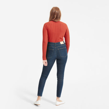 The Authentic Stretch High-Rise Skinny | Dark Blue Wash | 28.5" Inseam