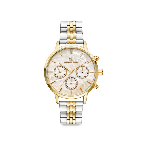 Two Tone Pearl Link Nueva 40 Watch