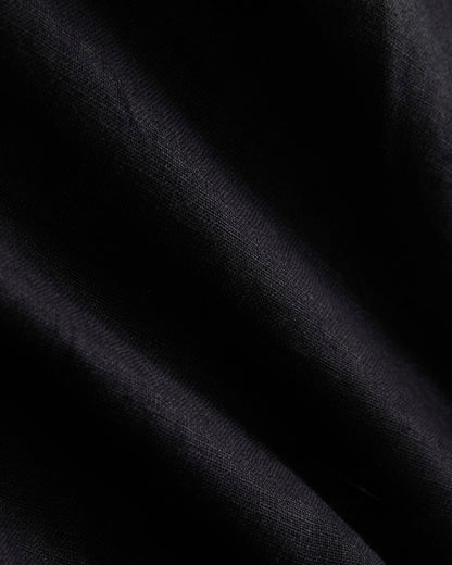 Flowy Short in Linen | Black