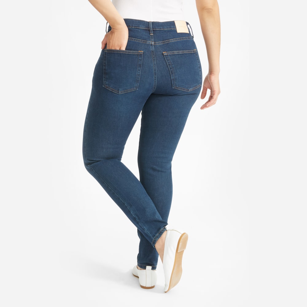 The Authentic Stretch High-Rise Skinny | Dark Blue Wash | 28.5" Inseam