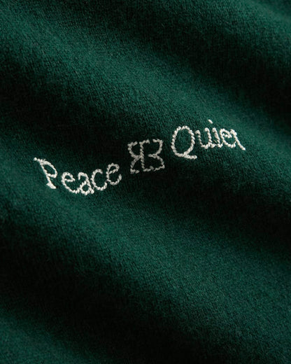 Everlane x Peace & Quiet Cashmere Hoodie | Pine