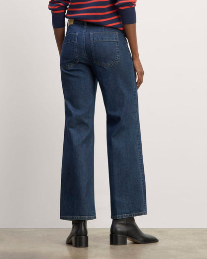 The '70s Wide Jean | Indigo Rinse