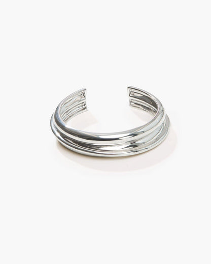 Bangles on Bangles in Silver