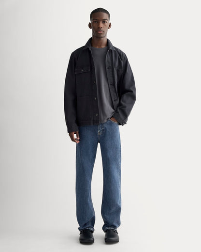 The '90s Loose Straight Jean | Medium Blue