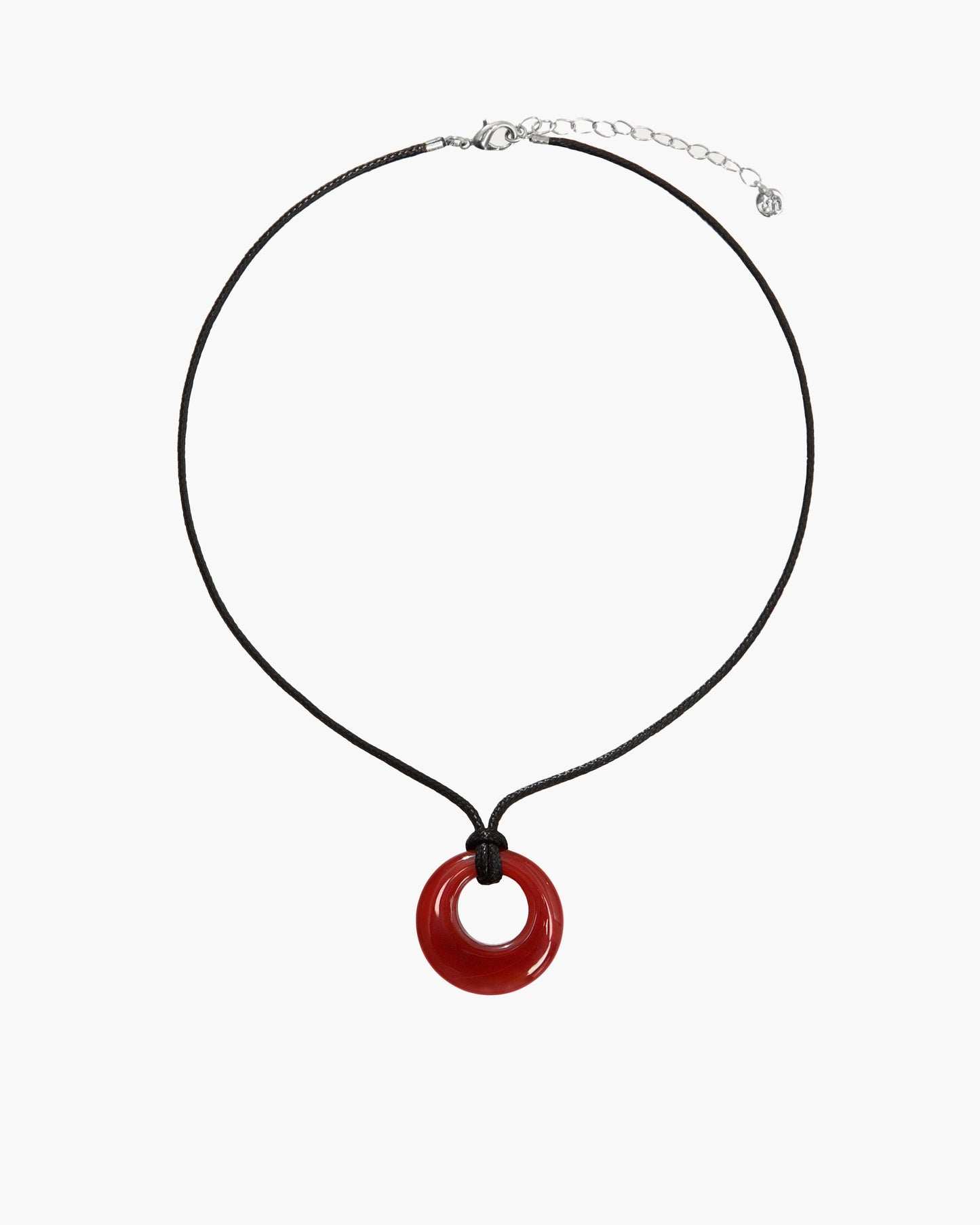 Carnelian Cord Necklace