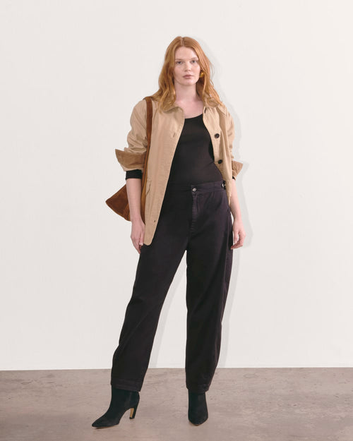 The Barrel Pant | Black