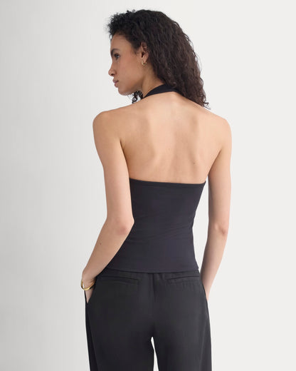 Halter Tank | Black