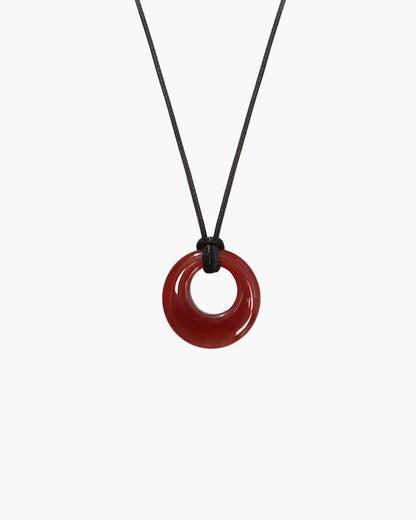 Green Aventurine Cord Necklace