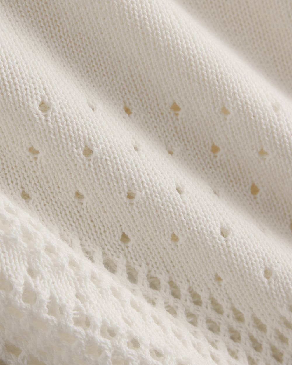 Lace-Knit Cami | Bone