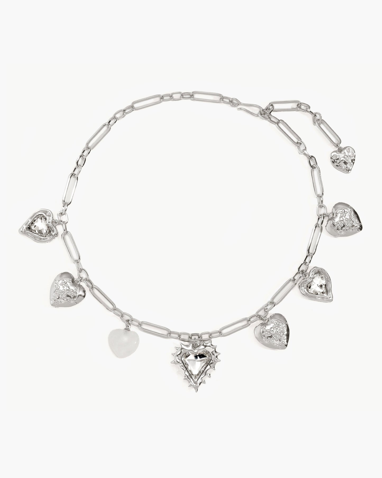 Love Language Necklace in Silver
