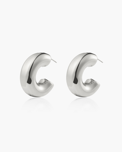 Chunky Hoop Earrings