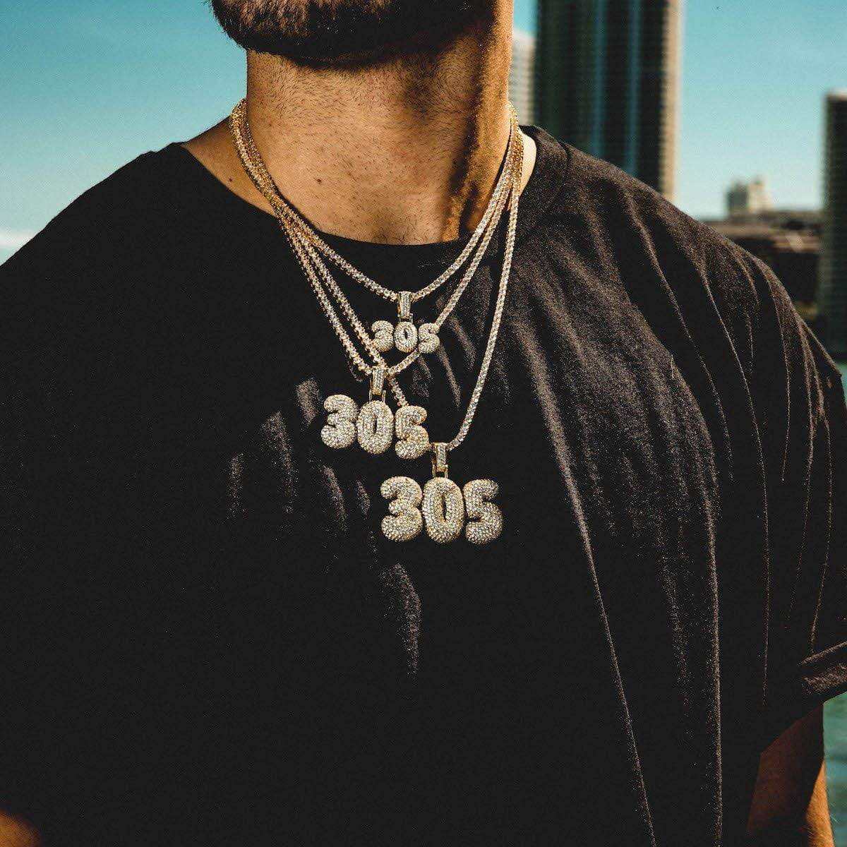 Custom Bubble Necklace Additional Letters