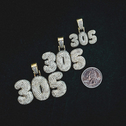 Custom Bubble Necklace Additional Letters