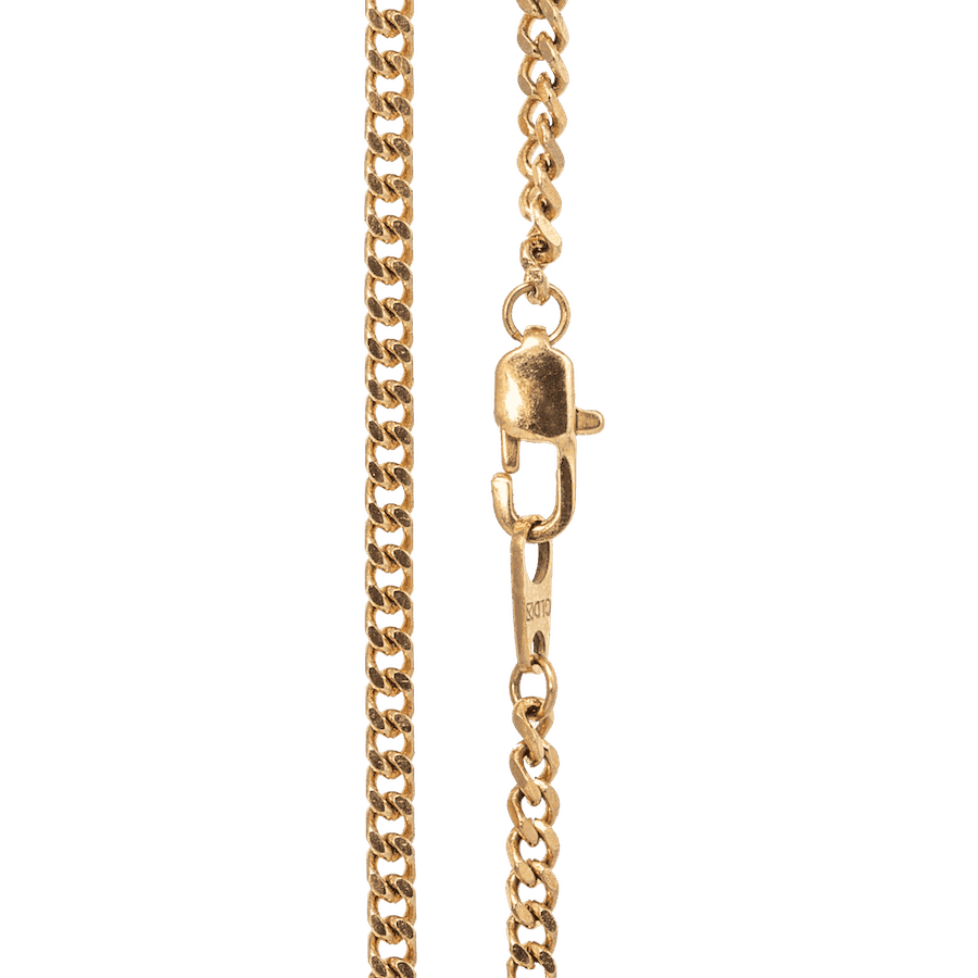 Custom Bubble Necklace Chain (18k Vermeil)