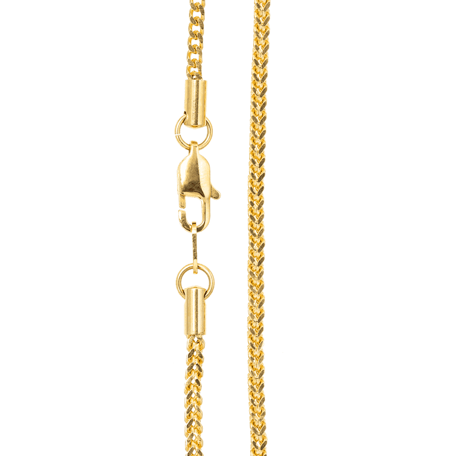 Custom Bubble Necklace Chain (18k Vermeil)