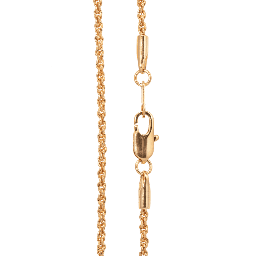 Custom Bubble Necklace Chain (18k Vermeil)