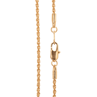 Custom Bubble Necklace Chain (18k Vermeil)