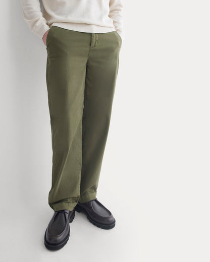 Everyday Straight-Fit Chino | Olive Night