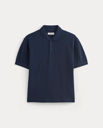 Classic Piqué Polo | Navy
