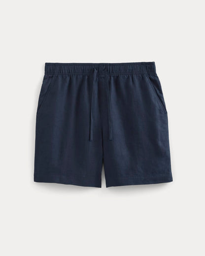 Linen Easy Short | Navy