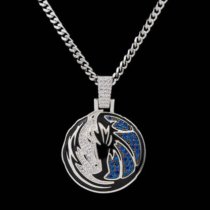 Dallas Mavericks Official NBA Logo Pendant