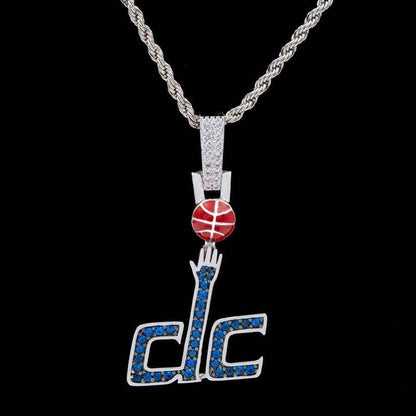 DC Official NBA Logo Pendant
