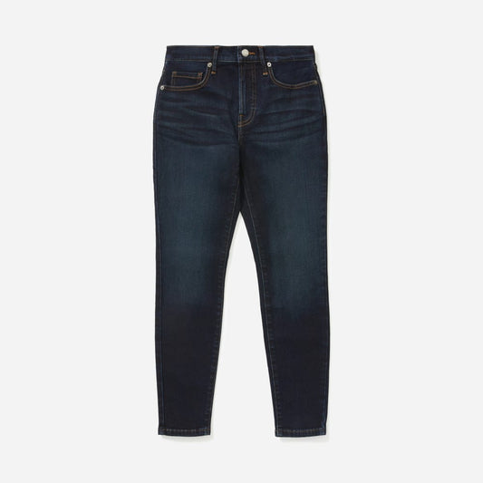 The Authentic Stretch High-Rise Skinny | Deep Indigo | 26.5" Inseam