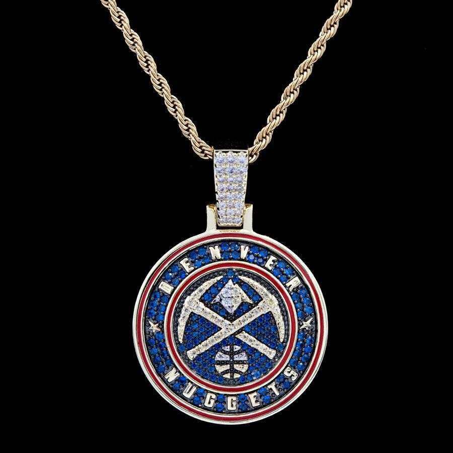 Denver Nuggets Official NBA Logo Pendant