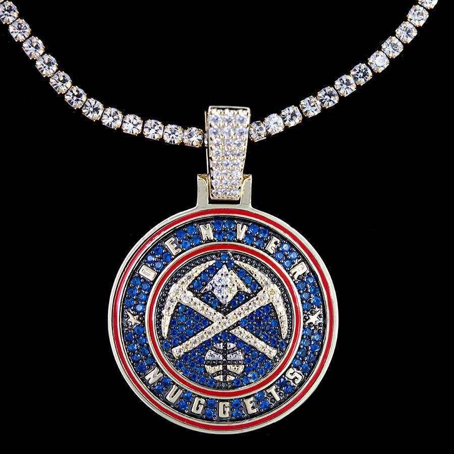 Denver Nuggets Official NBA Logo Pendant