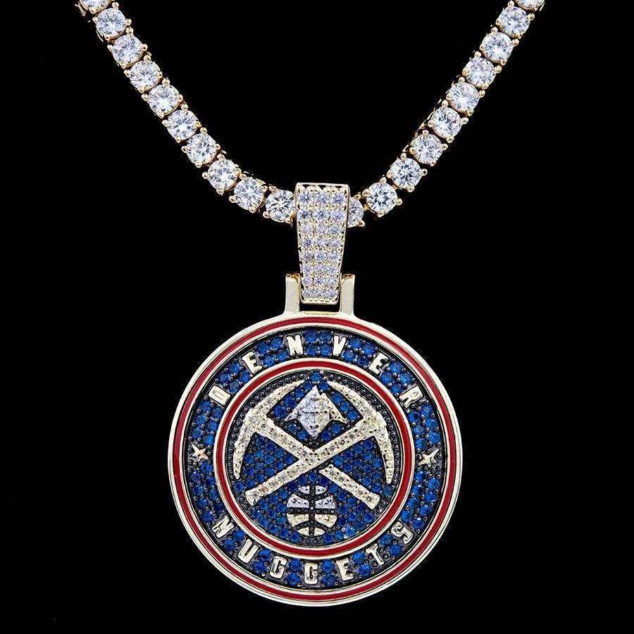 Denver Nuggets Official NBA Logo Pendant